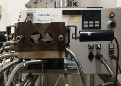 Melt mixer Brabender Plastograph EC Plus